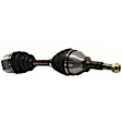 8-Piece Kit Front Axle Assembly, Automatic Transmission, 5 Lug, FWD, Includes Brake Discs, Brake Pad Sets, and Control Arms