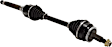 8-Piece Kit Front, Driver and Passenger Side Axle Assembly with Brake Discs, Brake Pad Set, and Control Arms
