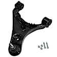 8-Piece Kit Front, Driver and Passenger Side Axle Assembly with Brake Discs, Brake Pad Set, and Control Arms
