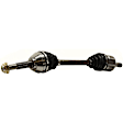7-Piece Kit Front, Driver and Passenger Side Axle Assembly - New 7-Piece Kit, 4.2L, 6Cyl, Includes (2) Brake Disc, (1) Brake Pad Set, (2) Control Arm and (2) Axle Assembly