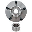 2-Piece Kit Front, Driver or Passenger Side Wheel Hub, 5 Lugs, Without Bearing Includes (1) Wheel Bearing and (1) Wheel Hub