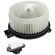 2-Piece Kit Blower Motor Kit, includes (1) Blower Motor and (1) Blower Motor Resistor