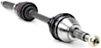 7-Piece Kit Front, Driver and Passenger Side Axle Assembly - New 7-Piece Kit, 2.0L, 4Cyl, Includes (2) Brake Disc, (1) Brake Pad Set, (2) Control Arm and (2) Axle Assembly