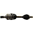 7-Piece Kit Front, Driver and Passenger Side Axle Assembly - New 7-Piece Kit, 2.0L, 4Cyl, Includes (2) Brake Disc, (1) Brake Pad Set, (2) Control Arm and (2) Axle Assembly