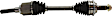 7-Piece Kit Axle Assembly - New 7-Piece Kit, 2.5L, 4Cyl, Includes (2) Brake Disc, (1) Brake Pad Set, (2) Control Arm and (2) Axle Assembly