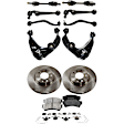 11-Piece Kit Axle Assembly - New 11-Piece Kit, 3.0L, 6Cyl, Includes (2) Brake Disc, (1) Brake Pad Set, (6) Control Arm and (2) Axle Assembly