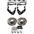 11-Piece Kit Axle Assembly - New 11-Piece Kit, 2.5L, 4Cyl, Includes (2) Brake Disc, (1) Brake Pad Set, (6) Control Arm and (2) Axle Assembly