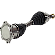 2006 GMC Sierra 3500 - 2-Piece Kit Front, Driver or Passenger Side Wheel Hub, 4WD, 8 Lugs, With Bearing, With Sensor, Includes (1) Wheel Hub and (1) Axle Assembly