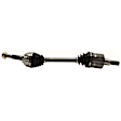 7-Piece Kit Front, Driver and Passenger Side Axle Assembly - New 7-Piece Kit, Includes (2) Brake Disc, (1) Brake Pad Set, (2) Axle Assembly and (2) Control Arm