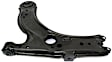 8-Piece Kit Front, Driver and Passenger Side Axle Assembly with Brake Discs, Brake Pad Set, and Control Arms, Sedan, Automatic Transmission