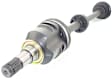 8-Piece Kit Front, Driver and Passenger Side Axle Assembly, with Brake Discs, Brake Pad Sets, and Control Arms, FWD, Manual Transmission, Standard Duty Replacement