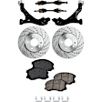 7-Piece Kit Axle Assembly - New 7-Piece Kit, 3.4L, 6Cyl, Includes (1) Brake Pad Set, (2) Axle Assembly, (2) Control Arm and (2) Brake Disc