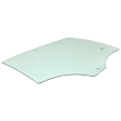 2007 BMW 328i - 4-Piece Kit Rear, Driver and Passenger Side Door Glass, Sedan, 4-Door, Green Tint, FD22618 GTNN, FD22619 GTNN Includes (2) Door Glass and (2) Window Regulator