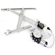 2-Piece Kit Front, Driver Side Door Glass Kit, Clear, Includes (1) Door Glass and (1) Window Regulator