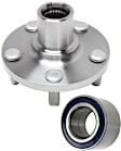 2-Piece Kit Front Wheel Hub, 5 Lugs, Without Bearing, Includes (1) Wheel Hub and (1) Wheel Bearing