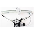 4-Piece Kit Front and Rear, Driver Side Door Glass, Green Tint, DD11059 GTYN, DD11061 GTYN, Includes (2) Door Glass and (2) Window Regulator