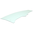 2007 Honda Civic - 2-Piece Kit Front, Passenger Side Door Glass Kit, 2-Door, Coupe, Replaces NAGS No. FD22688 GTYN, Includes (1) Door Glass and (1) Window Regulator