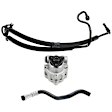 3-Piece Kit Power Steering Pump 3.0L, 6Cyl Without Pulley, Without Reservoir, Includes (1) Power Steering Pump and (2) Power Steering Hose