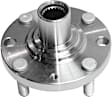 2-Wheel Set Front Wheel Hub, 4 Lugs, Without Bearing, Includes (2) Wheel Bearing and (2) Wheel Hub