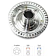 2-Wheel Set Front Wheel Hub, 5 Lugs, Without Bearing, Includes (2) Wheel Hub and (2) Wheel Bearing