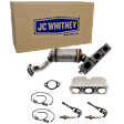 5-Piece Kit Rear Catalytic Converter, Federal EPA Standard, 46-State Legal (Cannot ship to CA, CO, NY or ME), Direct JC Whitney Series, includes (1) Catalytic Converter and (4) Oxygen Sensor