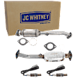 4-Piece Kit Rear Catalytic Converter, 4.0L, 6Cyl, Federal EPA Standard, 46-State Legal, (Cannot ship to CA, CO, NY or ME), Includes (2) Catalytic Converter and (2) Oxygen Sensor