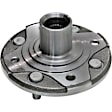 2-Wheel Set Front Wheel Hub, 4 Lugs, Without Bearing,, 2.2L, 4Cyl, Includes (2) Wheel Bearing and (2) Wheel Hub