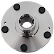 2-Wheel Set Front Wheel Hub, 5 Lugs, Without Bearing, Includes (2) Wheel Hub and (2) Wheel Bearing