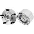 2-Piece Kit Front, Driver or Passenger Side Wheel Hub, 5 Lugs, Without Bearing Includes (1) Wheel Bearing and (1) Wheel Hub
