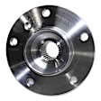 2-Piece Kit Rear Wheel Hub, 5 Lugs, Without Bearing, Includes (1) Wheel Hub and (1) Wheel Bearing