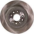 2014 Ford Explorer - 2-Wheel Set Rear Brake Disc and Pad Kit, Natural Finish, Plain Surface, 5 Lugs, 329.95 mm, Ceramic, 3.5L 6Cyl, Includes (1) Brake Pad Set and (2) Brake Disc