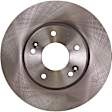 KIT-TRW101221-1730 Front Brake Disc and Pad Kit, Plain Surface, 5 Lugs, Cast Iron Disc, Ceramic Pad, Premium Friction Series