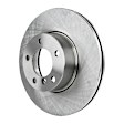 KIT-TRW101221-204 Front Brake Disc and Pad Kit, Plain Surface, 5 Lugs, Cast Iron Disc, Semi-Metallic Pad, Premium Friction Series