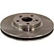 KIT-TRW101221-3300 2-Wheel Set Front Brake Disc and Pad Kit, Plain Surface 5 Lugs 275.08 mm Ceramic Premium Friction Series, Includes (2) Brake Disc and (1) Brake Pad Set