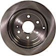 KIT-TRW101221-385 2-Wheel Set Rear Brake Disc and Pad Kit, Plain Surface 6 Lugs 330.96 mm Semi-metallic Premium Friction Series, Includes (1) Brake Pad Set and (2) Brake Disc