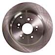 2015 Honda Odyssey - 2-Wheel Set Rear Brake Disc and Pad Kit, Plain Surface, 5 Lugs, 334.01 mm, Ceramic, 3.5L 6Cyl, Premium Friction Series Includes (2) Brake Disc and (1) Brake Pad Set
