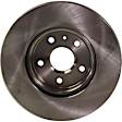 2012 GMC Terrain - 2-Wheel Set Front Brake Disc and Pad Kit, Plain Surface, 5 Lugs, 321.06 mm, Ceramic, 321mm Front Disc, 2.4L 4Cyl, Includes (1) Brake Pad Set and (2) Brake Disc
