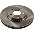 2014 Jeep Compass - 2-Wheel Set Front Brake Disc and Pad Kit, Natural Finish, Plain Surface, 5 Lugs, 293.88 mm, Ceramic, 2.0L 4Cyl, Includes (2) Brake Disc and (1) Brake Pad Set