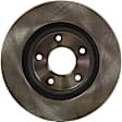 2014 Jeep Compass - 2-Wheel Set Front Brake Disc and Pad Kit, Natural Finish, Plain Surface, 5 Lugs, 293.88 mm, Ceramic, 2.0L 4Cyl, Includes (2) Brake Disc and (1) Brake Pad Set