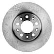 2014 Jeep Cherokee - 2-Wheel Set Rear Brake Disc and Pad Kit, Natural Finish, Plain Surface, 5 Lugs, 278 mm, Ceramic, 3.2L 6Cyl, Includes (1) Brake Pad Set and (2) Brake Disc