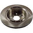 KIT-TRW101221-843 Rear Brake Disc and Pad Kit Plain Surface, 5 Lugs, Cast Iron Disc, Semi-Metallic Pad, Premium Friction Series
