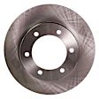 KIT-TRW101521-2460 2-Wheel Set Front Brake Disc and Pad Kit, Plain Surface 6 Lugs 296.93 mm Ceramic Premium Friction Series, Includes (2) Brake Disc and (1) Brake Pad Set