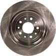 2012 Ford Explorer - 4-Wheel Set Front and Rear Brake Disc and Pad Kit, Plain Surface, 5 Lugs - Front; 5 Lugs - Rear, Front-325.12 mm/Rear-329.95 mm, Ceramic, 3.5L 6Cyl, Premium Friction Series Includes (4) Disc and (2) Pad Set