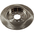 2012 Ford Explorer - 4-Wheel Set Front and Rear Brake Disc and Pad Kit, Plain Surface, 5 Lugs - Front; 5 Lugs - Rear, Front-325.12 mm/Rear-329.95 mm, Ceramic, 3.5L 6Cyl, Premium Friction Series Includes (4) Disc and (2) Pad Set