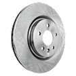 2012 Ford Explorer - 4-Wheel Set Front and Rear Brake Disc and Pad Kit, Plain Surface, 5 Lugs - Front; 5 Lugs - Rear, Front-325.12 mm/Rear-329.95 mm, Ceramic, 3.5L 6Cyl, Premium Friction Series Includes (4) Disc and (2) Pad Set