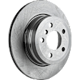 KIT-TRW101921-88 4-Wheel Set Front and Rear Brake Disc and Pad Kit, Plain Surface 5 Lugs - Front; 5 Lugs - Rear Front-331.98 mm/Rear-320.04 mm Semi-metallic Premium Friction Series, Includes (4) Disc and (2) Pad Set
