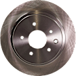 2009 Nissan Altima - 4-Wheel Set Front and Rear Brake Disc and Pad Kit, Plain Surface, 5 Lugs - Front; 5 Lugs - Rear, Front-295.91 mm/Rear-291.59 mm, Ceramic, 2.5L 4Cyl, Premium Friction Series Includes (4) Disc and (2) Pad Set