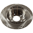 2009 Nissan Altima - 4-Wheel Set Front and Rear Brake Disc and Pad Kit, Plain Surface, 5 Lugs - Front; 5 Lugs - Rear, Front-295.91 mm/Rear-291.59 mm, Ceramic, 2.5L 4Cyl, Premium Friction Series Includes (4) Disc and (2) Pad Set