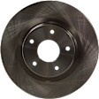 2009 Nissan Altima - 4-Wheel Set Front and Rear Brake Disc and Pad Kit, Plain Surface, 5 Lugs - Front; 5 Lugs - Rear, Front-295.91 mm/Rear-291.59 mm, Ceramic, 2.5L 4Cyl, Premium Friction Series Includes (4) Disc and (2) Pad Set