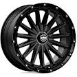 KM10229078718 Aluminum Satin Black Wheel, 20 in. X 9 in., 6 x 5.5 Bolt Pattern